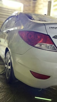 اكسنت 2013 سياره جاهزه بيه باب وجاملغ صبغ اثر شخط بدل ل ون دواخل   الس...