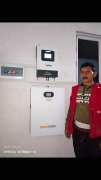 الطاقة الشمسية • بطارية ليثيوم • ألواح 625 واط