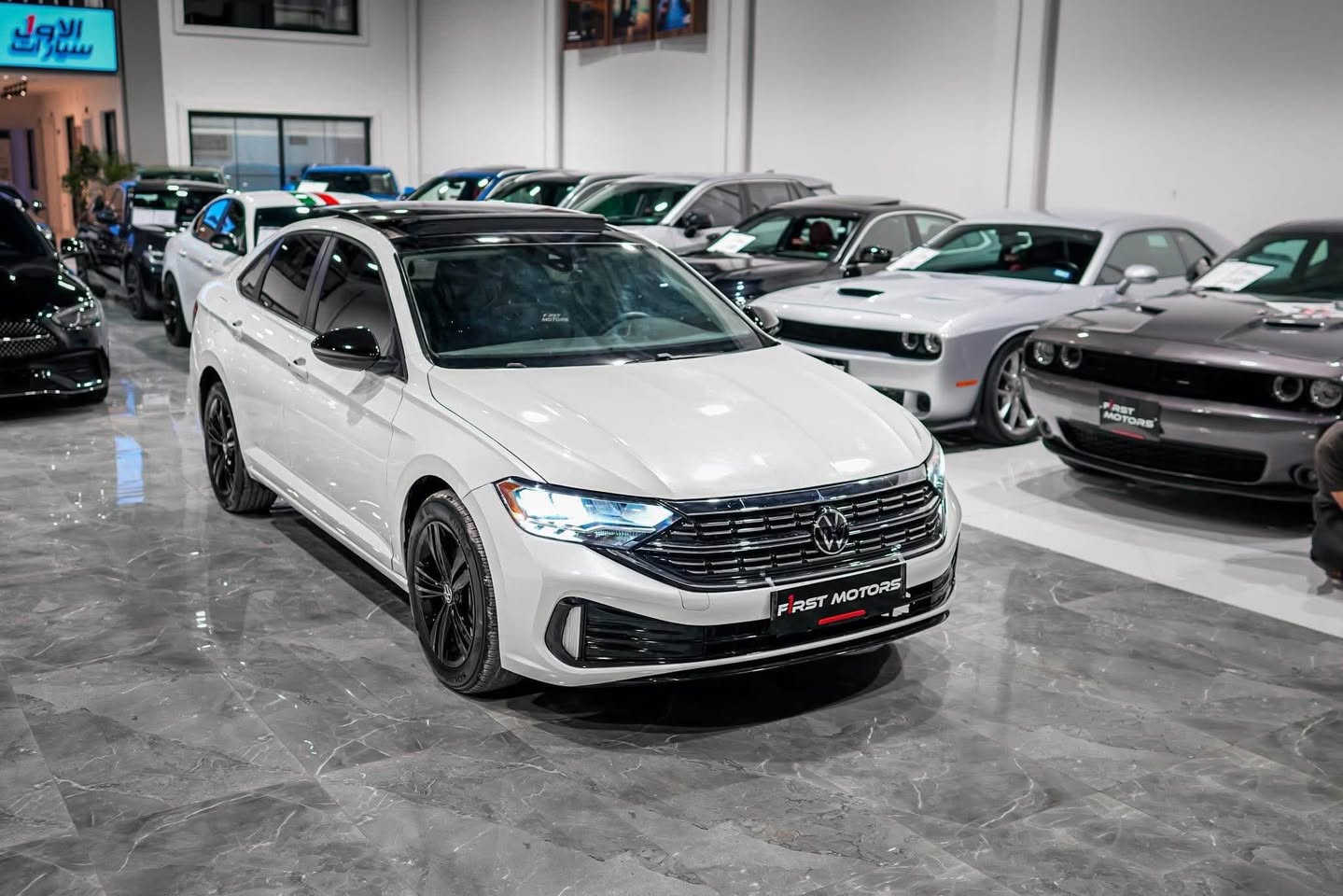 Vw jetta 2023 SE 
رقم کاتی 
ماشی 15 الف 
بیها بونت و جملغ بدون داخل ارباگ ستیرن سیستم 
سعر 165 ورقە 
مکان سیارە اربیل 
شرکە فیرست موتورس
***********
***********
مواصفات بصمە کامیرا 
حساس 
بانوراما 
Engine 15 turbo 
گیر و محرک کهربائی کل بشرط
……—— أربيل, العراق
