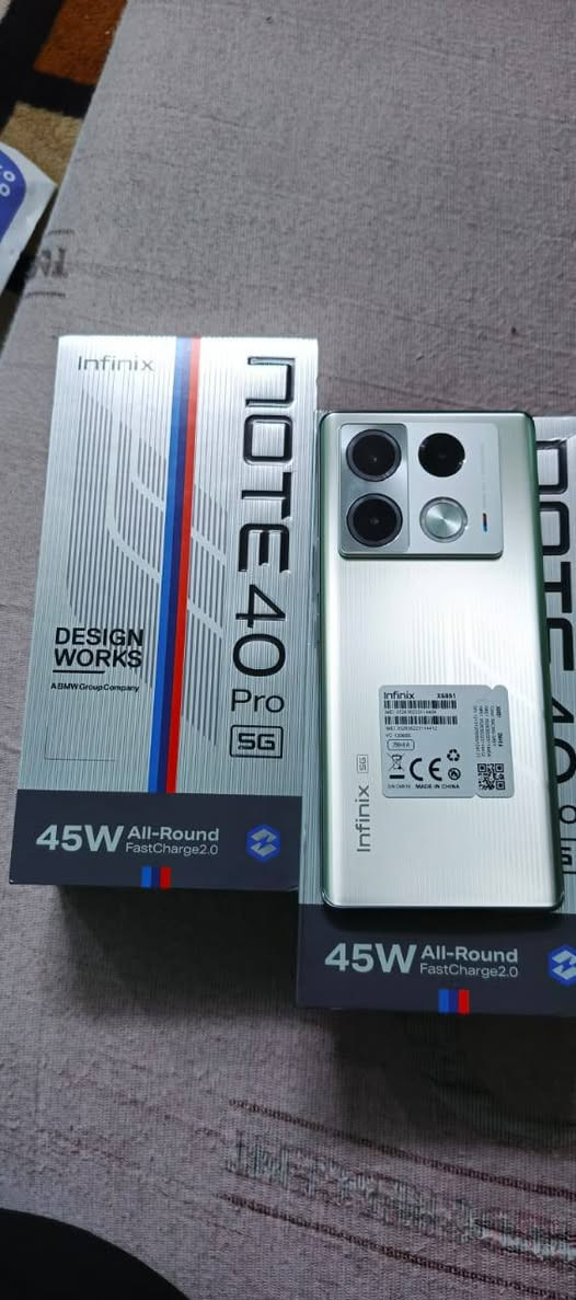 السلام عليكم جهاز انفنكس نوت 40 5 جي الجهاز فول نظافه كامل ملحقات سعر الجهاز 225 بمجال بسيط***********/***********
