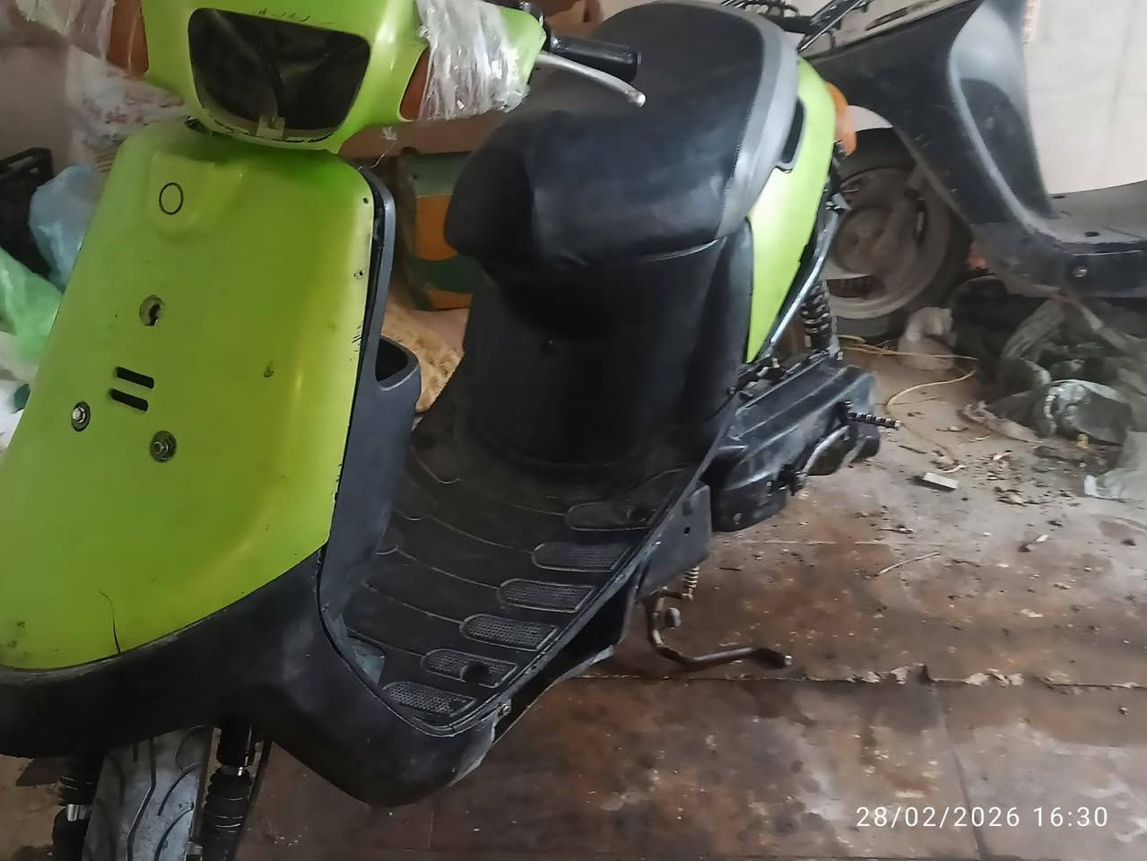 السلام عليكم
دراجة بطة للبيع كوم حديد سعرها50بيها مجال قليل (مكلف بالنشر) للأستفسار ***********
