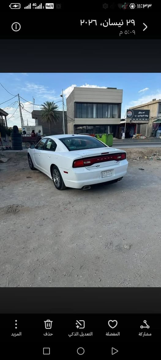 السلام عليكم شباب للبيع جارجر للبيع سياره جديده وحلوه موديل 11 سياره كفاله ما عدا قطعه واحده صبغ دواخل جديد فول عدد فتحه حداديه جاهزه مكينه كير اللايت زنون سياره مرتبه حلوه رقم بغداد باسمي مداور ثاني يوم عادي اراوس جارجر صفراء من موديل 11 الى 20 والفرق موجود هذا رقمي بواتساب اتصال***********
