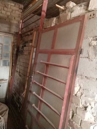 باب حديد • ١٫٢٥م×٢٫٧م • ام الهوى