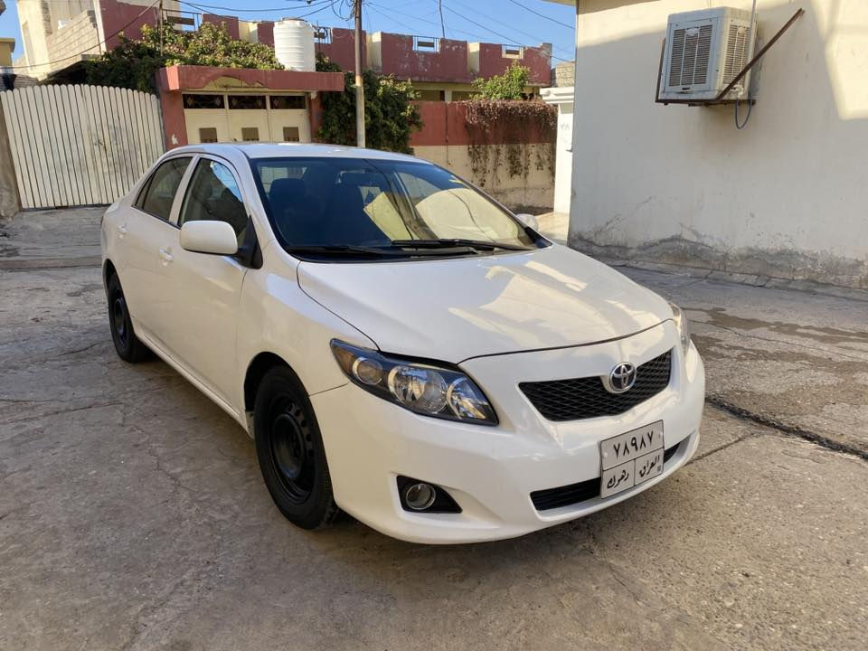 کرولا امریکی یەک قطعە صبغ
بێ داخلی 

سعر 115$

***********
