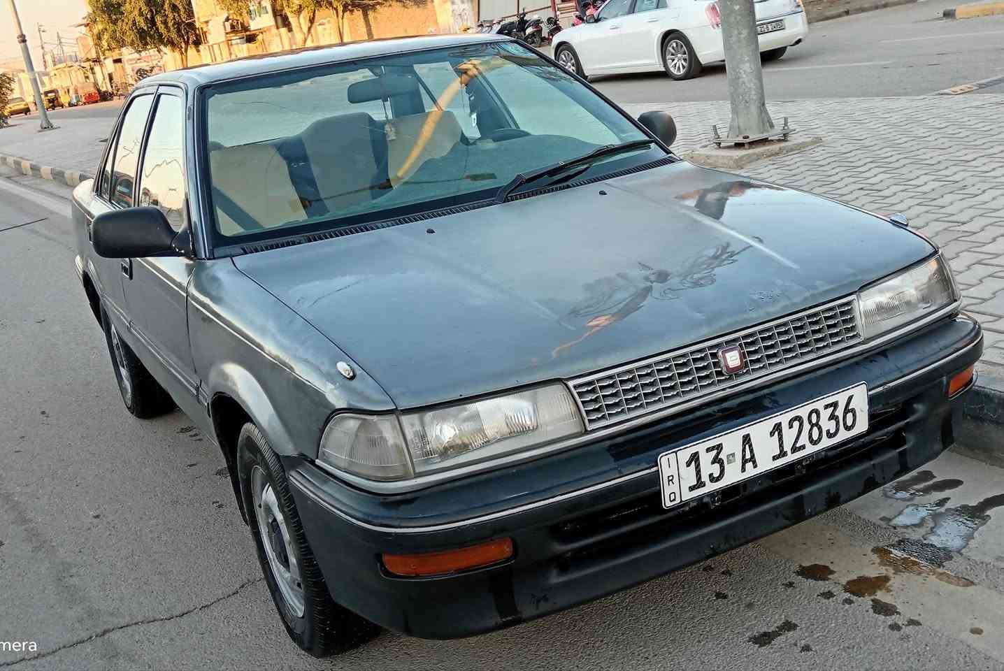 كورلا 90 كشر بلادي محرك وكير مكفولات دواخل جديدة رقم ميسان دولي بأسمي تتحول بكل المحافظات السعر 45 $ مع المجال  للإستفسار ***********
