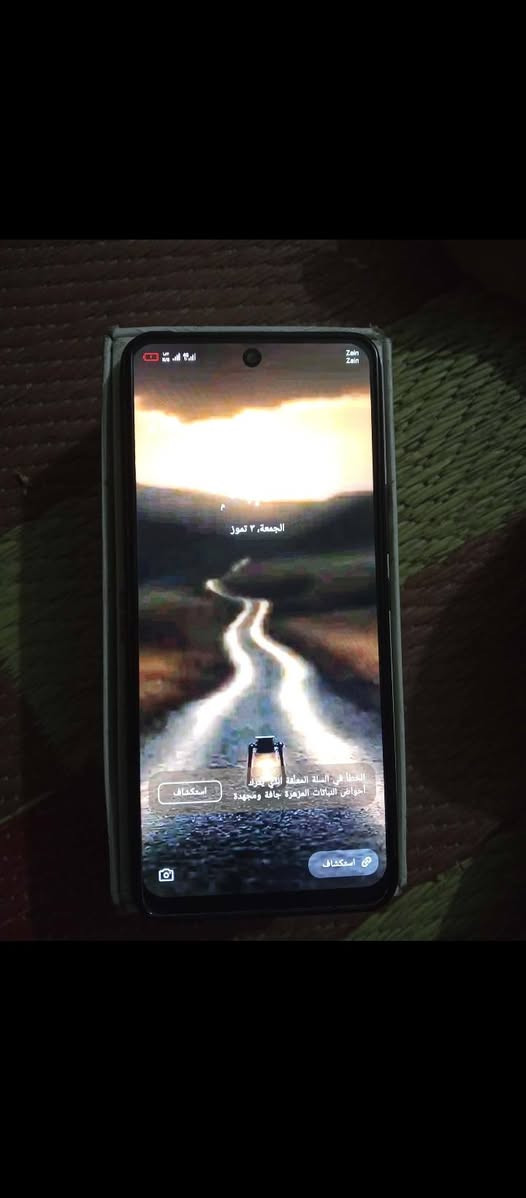 سلام عليكم جهاز Infinix HOT 12 Play للبيع مبدل شاشه اصليه ذاكره 64 جيجبايت بطاريه 6000 السعر'100الف' وبي مجال ***********
