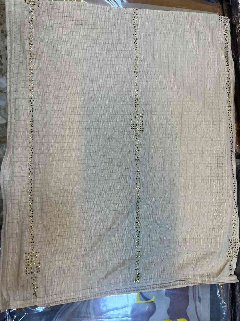 شيله فانيلا قطن كويتي الاصلي ستراس بلون الخامه شرط الفحص 

يتوفر بعدة نقشات ستراس 

27 الف سعر الدرزن


**إذا كنت صاحب هذا الإعلان وتريد حذفه لأي سبب، رجاءا أرسل رسالة إلى الدعم الفني**