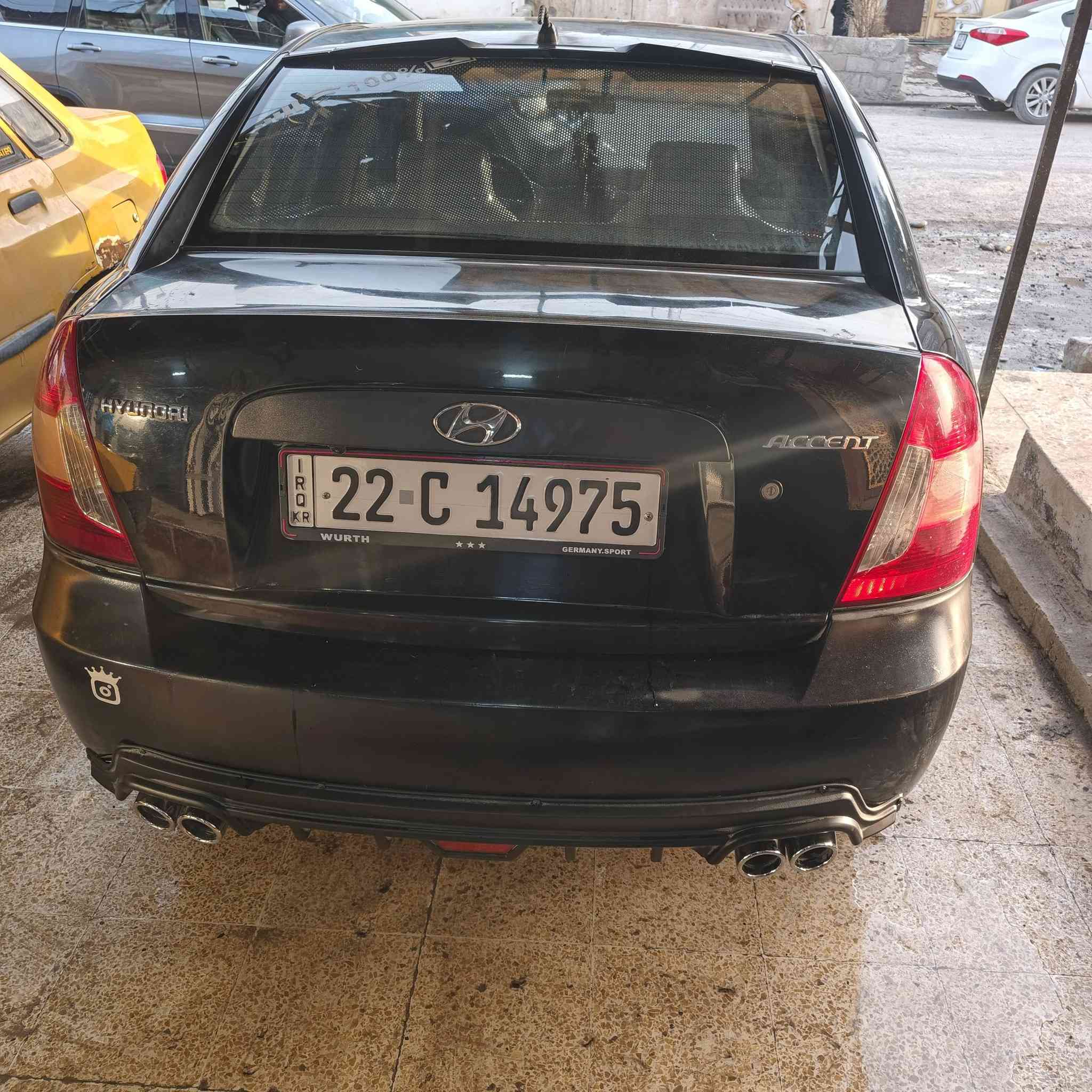 السلام عليكم
اكسنت 2009
محرك14
تبريد تدفه كلها شغاله 
السعر90وبيها مجال
شراي اتصل ***********
