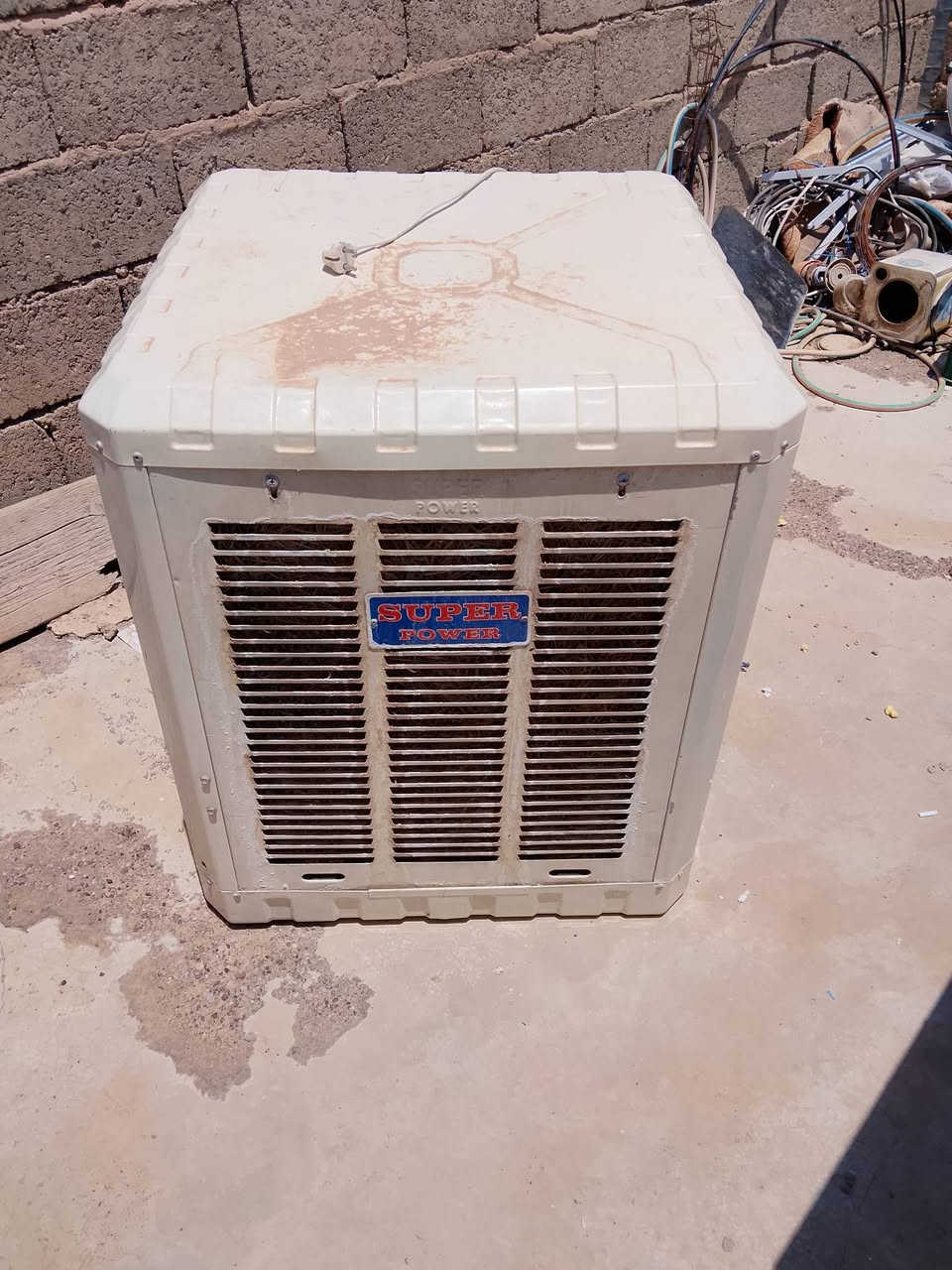 مبرده  سوبر باور 2 ونص جديد مستعمل موسم واحد مشتغل سرعتين واثنين واتر بمب شرط اي عيب مابيه 150 الف موبايل ***********
