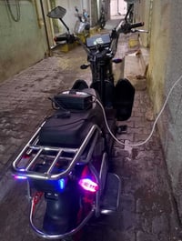 دراجه كهربائيه اخت الجديد من نوع هارلي 6بطاريات جديدات استعمال شهر واح...