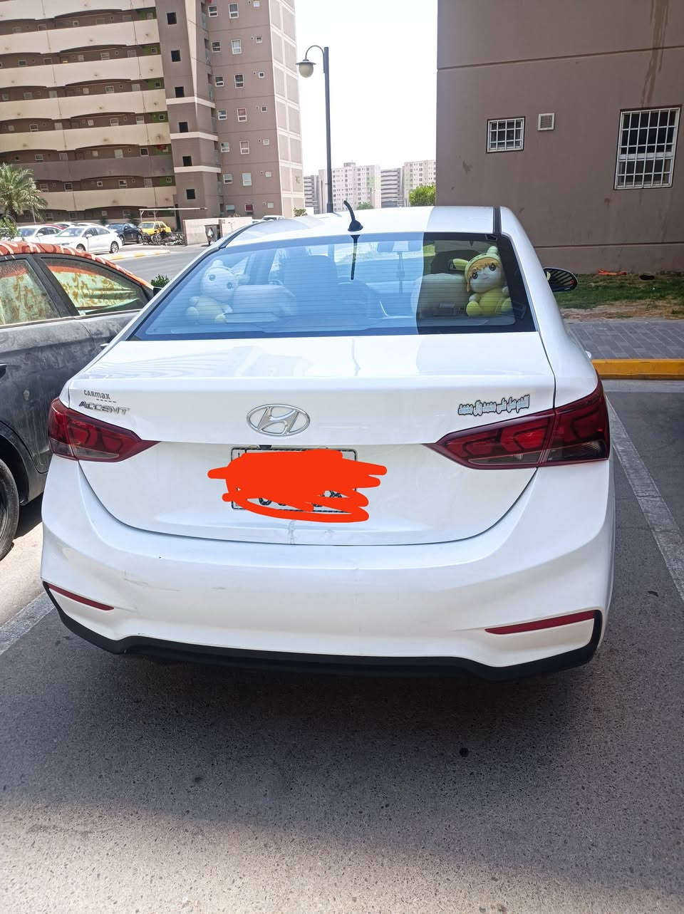 سلام عليكم اكسنت ٢٠١٨. امريكي للبيع
بدون نقص تخم تاير باتري جدد كير مكينه تبريد ثلج مكينه 1600 GDi رقم.دولي  واسط انكليزي 
هزه سنويه جديد ٢٩ ماشيه ٩٤
سعرها ١٠٥$ وبيها مجال 
بسمي  السياره نظيفه حادثها بامريكا منشور مع الصور .وبالعراق ربع باب وچاملغ الايمن
مكان السياره مجمع بسمايا 
اتصال ***********
