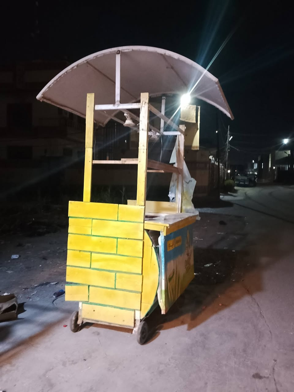 عربانه نضيفه 
كلشي ينشغل عليها 
جاهزه كهرباء مع طباخ كامل مع صونده 
 
الاستفسار ***********
