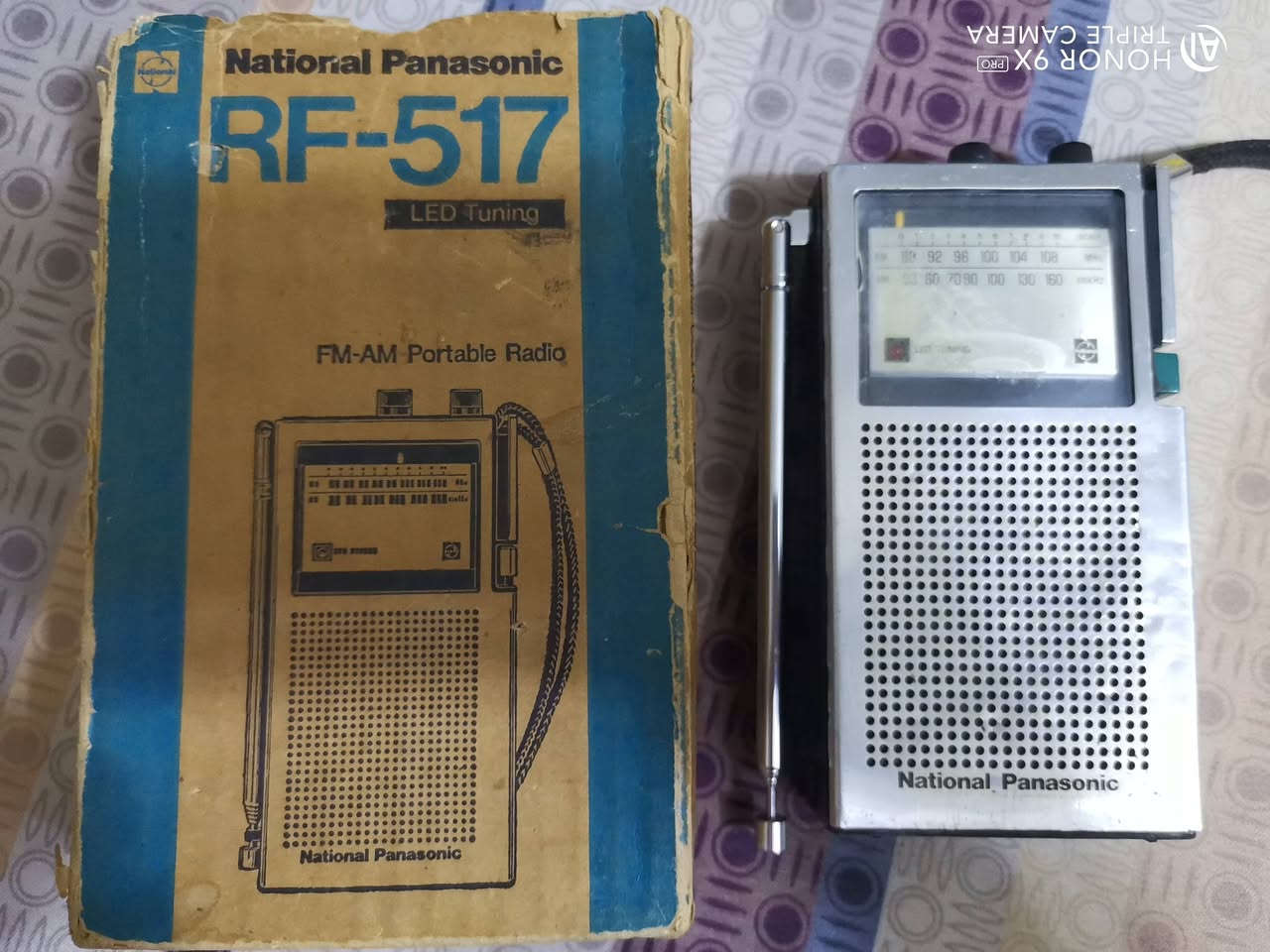 راديو NATIONAL PANASONIC صناعة يابانية MADE IN JAPAN
موجتين FM & AM شغال كامل نضافته 80 %100 مع الكارتونة سحب واستقبال ممتاز للاذاعات صوت نقي قوي في الأداء راديو يستحق الاقتناء.. السعر 40 الف


**إذا كنت صاحب هذا الإعلان وتريد حذفه لأي سبب، رجاءا أرسل رسالة إلى الدعم الفني**