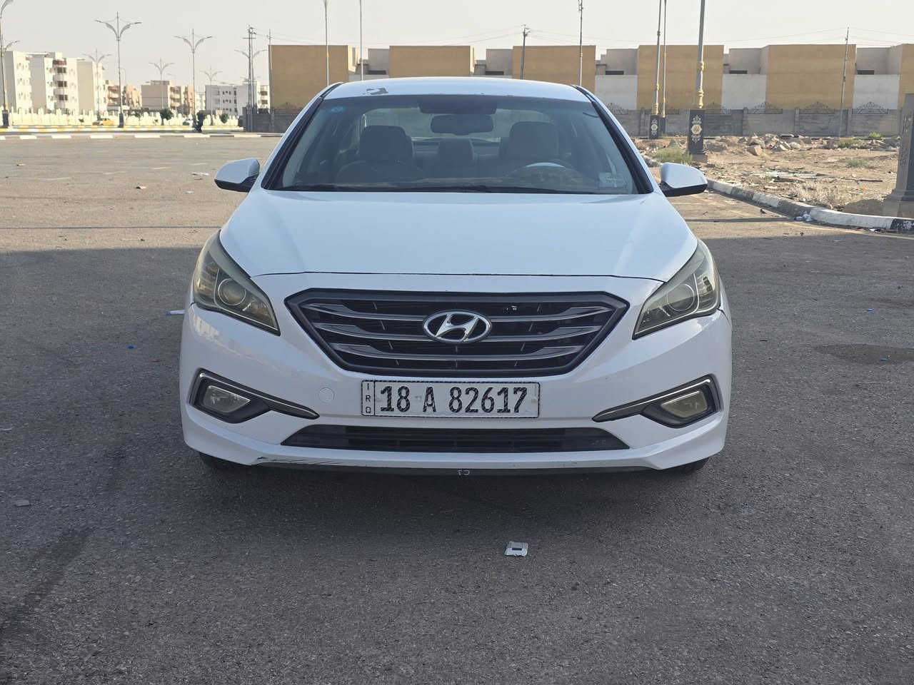 السلام عليكم سياره نوع سوناتا موديل 2016 وارد امريكي  سياره جاهزه مكينه كير حداديه تخم تاير تبريد تدفئه كله مكفوله العنوان كربلاء السعر 97 رقم الهاتف ***********
