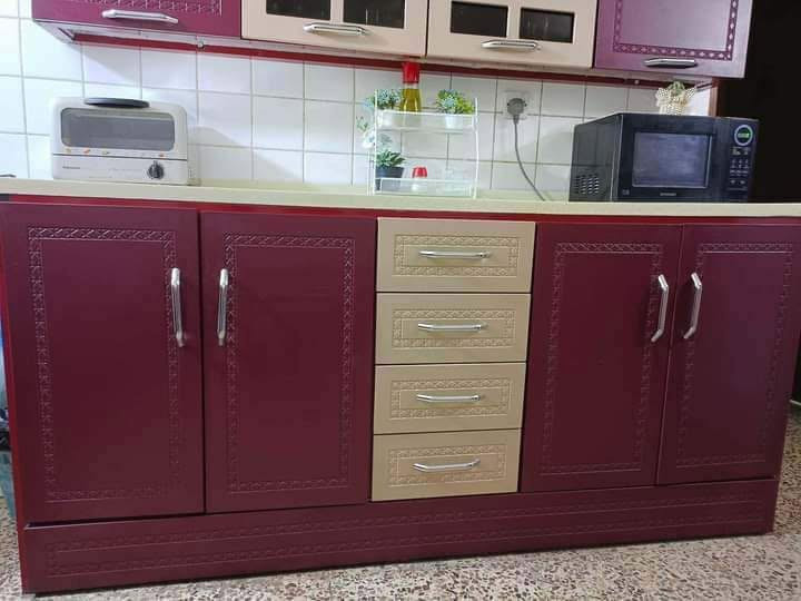 كاونتر جدا نظيف استعمال قليل الابواب خشب داخل المنيوم تفصال درجه اولى قياس الكاونتر 2 متر و10 وقياس السنك متر ونص /ملحق قياس ثنين متر و10


**إذا كنت صاحب هذا الإعلان وتريد حذفه لأي سبب، رجاءا أرسل رسالة إلى الدعم الفني**