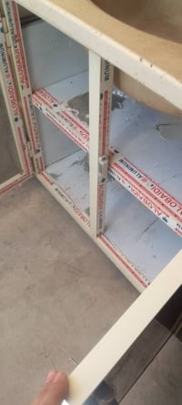 كاونتر • مرمر • ٢م+ملحق٢م