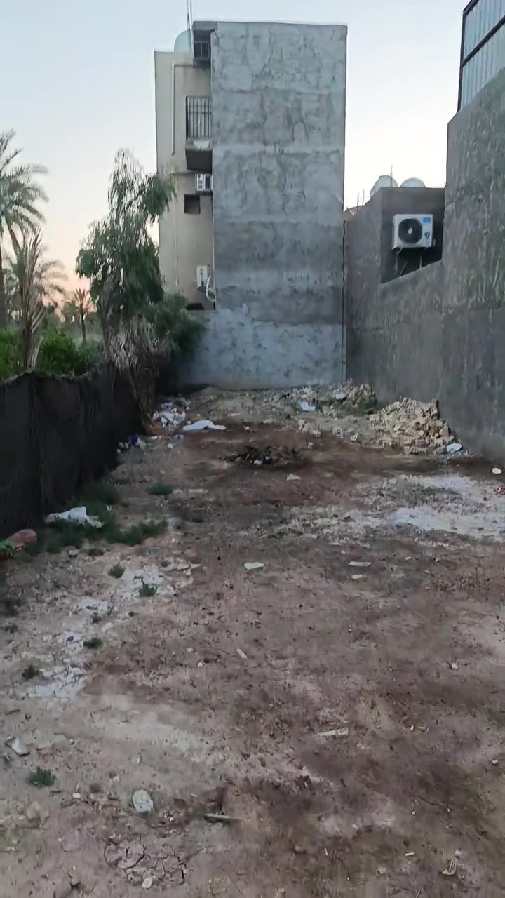 السلام عليكم قطعه البيع المساحه 100متر مقابيل جزيرة بغداد السياحه ايستفسار تصال ***********
