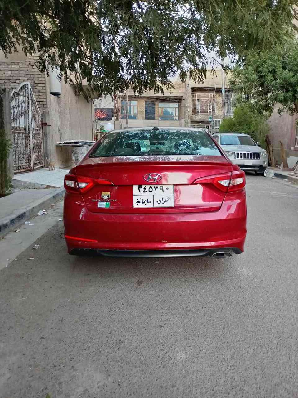 سوناتا للبيع موديل 2017 بيها ربع بنيد صبغ والباقي مكفول الغود شواصي مكفولات محرك 2400  محرك وكير مكفولات صدر امامي وخلفي جديد تخم تاير جديد تبريد تتفئه  رقم سليمانيه تحويل مباشر السعر 98 قفل بيع فقط الاستفسار على الرقم*********** عنوان بغداد البلديات
