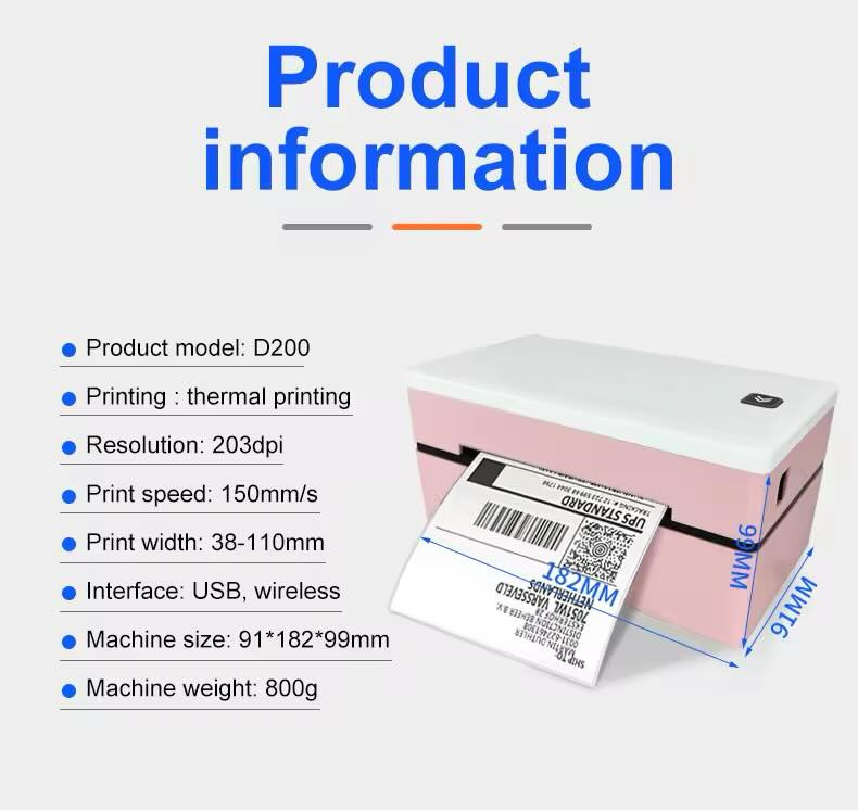 اذا عندك مشروع صغیر، ترید تطبع عنوان او لوكو خاص بتاعتك
تسفید من طابعةحرارية، تطبع على جميع انواع الورق الحراري الابيض الملون الشفاف الذهبي الفضي و جميع الاحجام والاشكال تربط بالتطبيق (بلوتوث ،كیبل)

من  20 ملم_۱٥٠ ملم

طابعات من شركة مارك لایف معروفە متوفر ۲ مودیل

Marklife D200
Marklife D100


**إذا كنت صاحب هذا الإعلان وتريد حذفه لأي سبب، رجاءا أرسل رسالة إلى الدعم الفني**