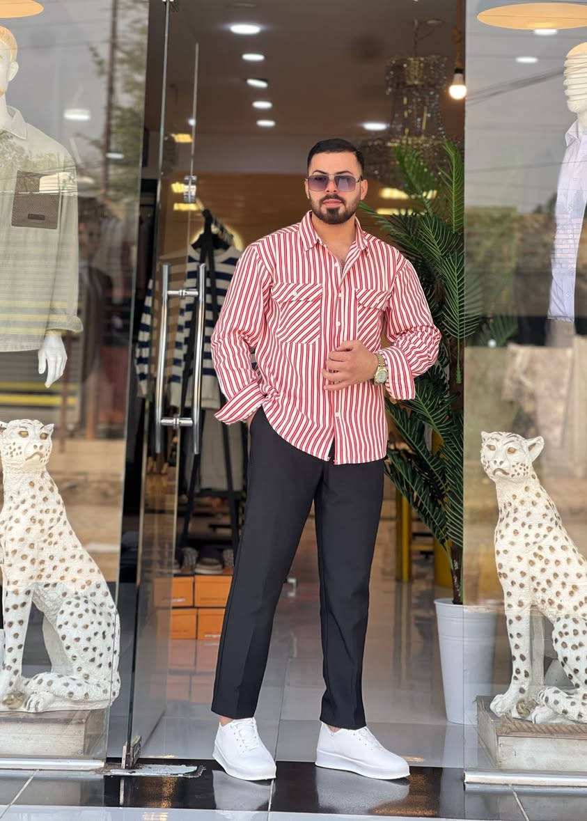 # جديد ازياء ايهاب للالبسه الرجاليه  
الموسم الصيفي ويانه مختلف 

قميص ماستر القالب الصحيح شياكه والاناقه 

العنوان المسيب شارع الحسينيه مقابل كهوة  عصام زورونا ستجدون ماهو أفضل.للإستفسار ☎☎.***********يوجد خدمة توصيل 🚚.
