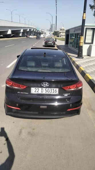 السلام عليكم 
النترا 2017
لمتد فول مواصفات 
بصمة 
سلايد 
شاشة 
فول تحكم
 رقم اربيل بسمي 
حساسات 
مكينة ٢٠٠٠ دوش 
داخل جلد تدفى تبريد 
حادثهاا باب العكس السايق 
صور الحادث موجودة 
الباقي السيارة مكفولة
بدون ايرباك بدون كلشي السيارة  
مكينة كير حدادية 
كلة جديد تبريد تدفئة
شغل وكبل للشارع 
مكاني ببغداد حي الجامعة 
السعر ١٣٠ وبيهاا مجال بسيط
*********** مركز بلبيس
