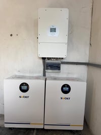 منظومة شمسية • بطاريات Svolt • انفيرتر Deye