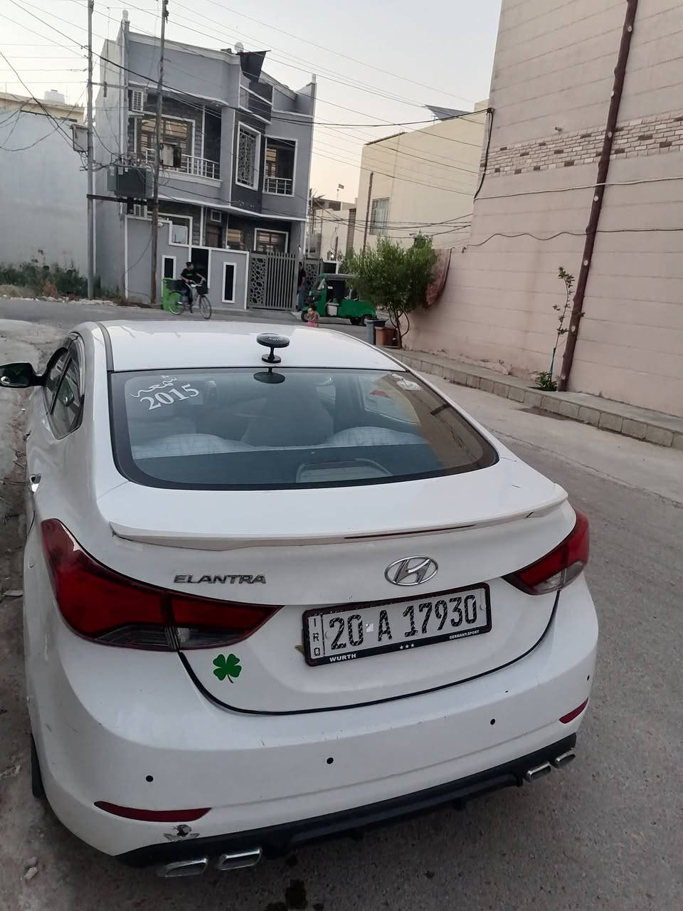للبيع او مراوس باصفر
النترا ٢٠١٥ خليجي فول عدا البصمة السيارة خير من الله جاهزة تبريد كير مكينة رقم ديالى الدولي بأسمي
السعر ١١٥ وبيها مجال
مكانها ديالى بعقوبة
***********
