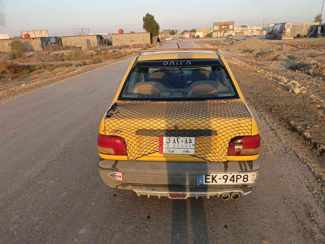 السلام عليكم سياره سايبه للبيع سياره جير مكينه حداديه خير من الله كفاله من ضربه 2014 عن من ان المالك ما اندله سياره حلوه نظيفه شواصيه حلوات سعر 13 وبيها مجال بسيط مكان بابل القاسم***********
