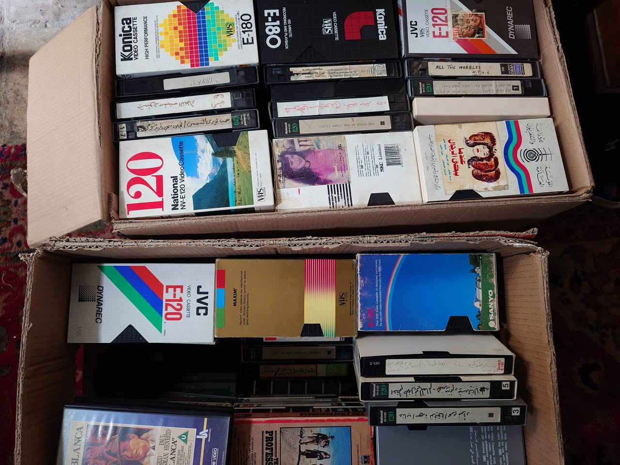 كاسيت فيديو  كلهم اورجينال ***********
