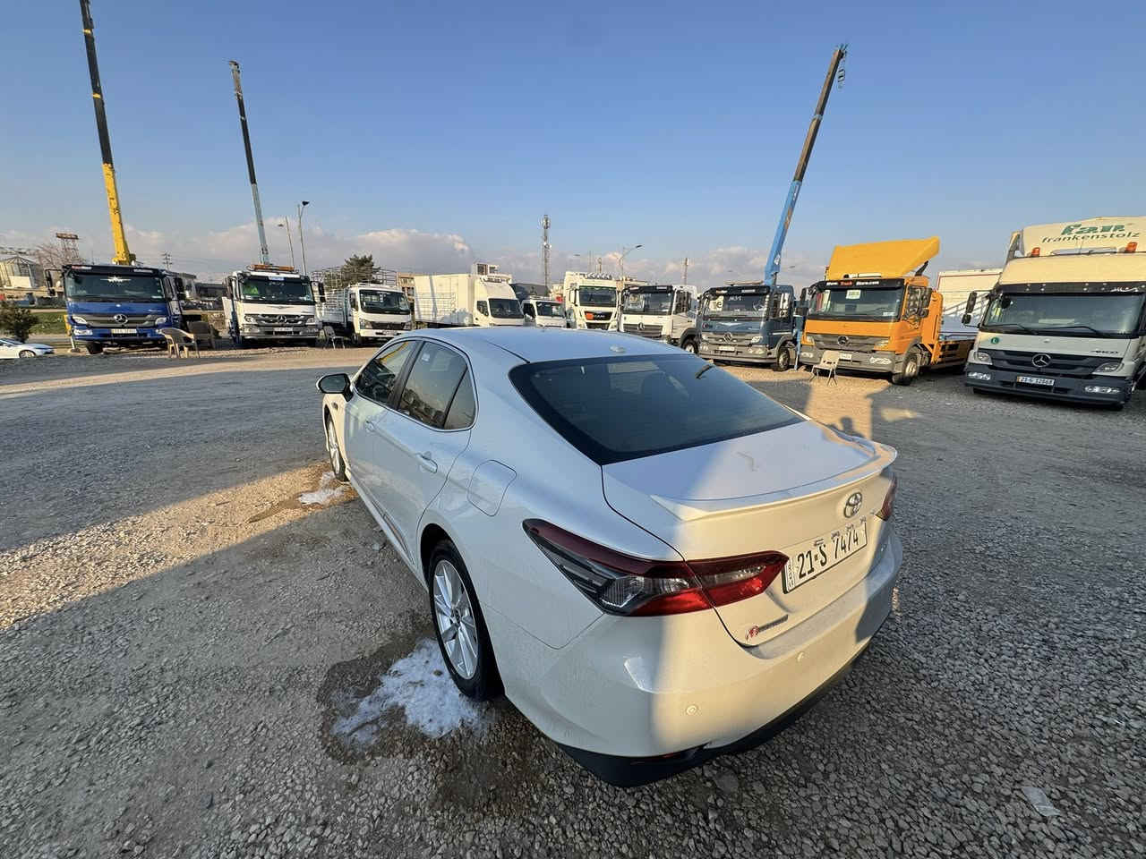 السلام عليكم كامري للبيع 2023
السياره جديده بمعنه لكلمه نص مواصفات سياره حيل جديد كفاله عام بدون صبغ بدون تبديل حتا دعاميات شرط انطيكيه السعر 225 ومجال شي بسيط مكاني سليمانيه تحويل ثاني يوم 
***********
