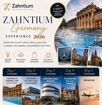 انضموا إلينا في رحلة Zahntium Germany 2026 لمدة 5 أيام ! السفرة تتضمن ...