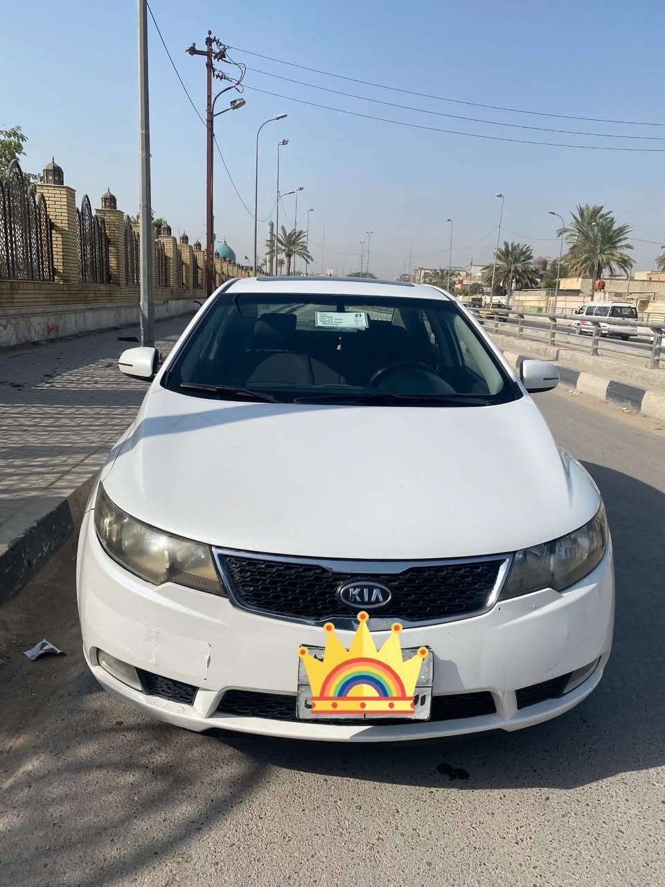 بسم الله الرحمن الرحيم
سيراتو موديل 2012 كير أوتوماتيك لون ابيض صدفي مكينه وكير مكفولات فول مواصفات/ فتحة سقف/تحكم استيرن جهتين / بلوتوث وحاكيه / اشاير بالمري ومري شفط / حساس خلفي / كاميرا / abs/ رقم اربيل بشرط تحويل او وكاله بيها صبغ شبرين جوة قبق البانزين  والباقي كله مكفول من الصبغ والتبديل تخم تاير نظيف  السياره حلوة وجاهزه مبيها اي نقص السعر 100 مكاني نجف 
***********
