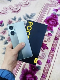 تلفون بوكو اكس 7 برو   ذاكرة 512 رام 12   كاملً الملحقات  نظيف مابيه ا...