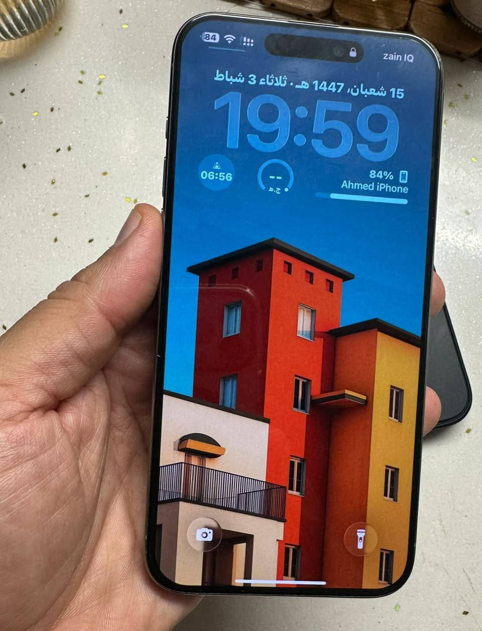 ايفون 15 برو ماكس دبل سيم كارت ذاكره 256  الجهاز مكفول نظافتة 100‎%‎  شرق اوسط عربي بطاريته 90 
مكاني بغداد دوره او كاظميه سعره قفل ب975 الف
***********
