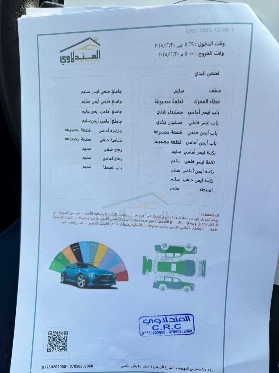 السلام عليكم كية سبورتج موديل ٢٢ وارد امريكي بيهة بنيد وبابين صبغ فول حدة البنرامة السعر ١٦٥ وبيهة شي بصيط الستفسار ***********بغداد النهضة
