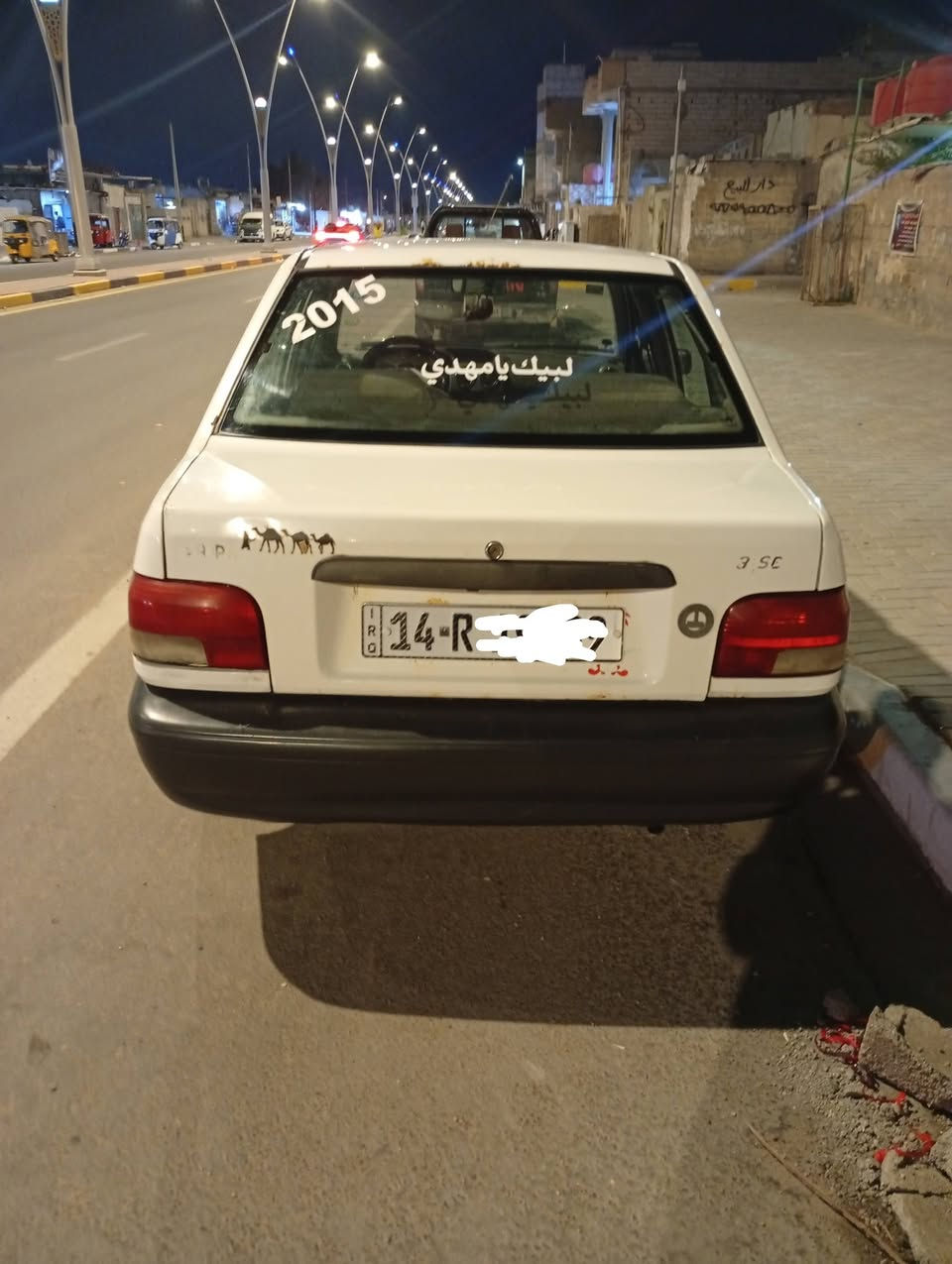 السلام عليكم سايبه موديل 15 بصره مكينه تبخر كير مابي شي مشط كايم تخم تاير جديد السعر 25 حي الحسين ولاين  ***********
