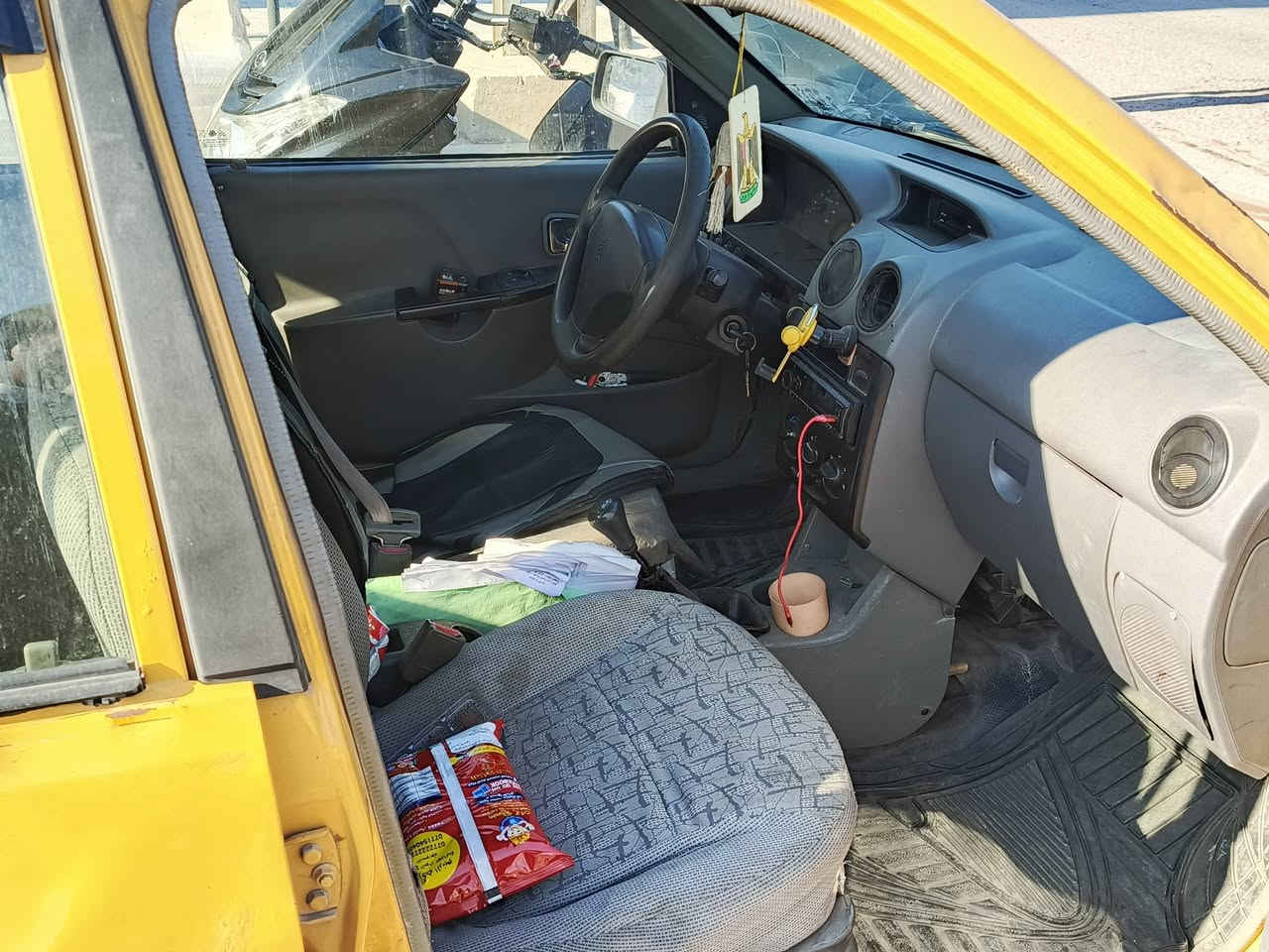 السلام عليكم
للبيع
سايبا موديل ١٢
مكينه جديدة 
صدر امامي خلفي جديد
كهربائيات كله شغاله
كلج جديد
ارقام انكليزي
باسمي تحويل ثاني يوم
السعر ٢٦ وبيهة مجال 
عنواني بغداد تقاطع درويش
*********** بي واتساب
