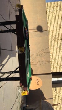 ميز بليارد نضيف جدا حجم الميني استعمال بس مرتين الله شاهد مكاني بغداد ...