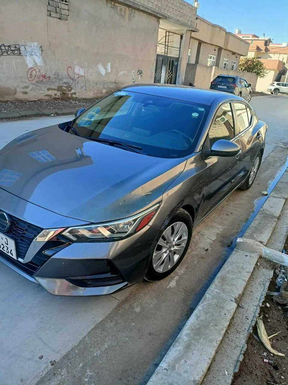 نيسان سنترا موديل2021 S رقم سنويه جديد گير ميكنه به شه رت دو ملاحضه بصيط شوين شيخان*********** سميل, دهوك
