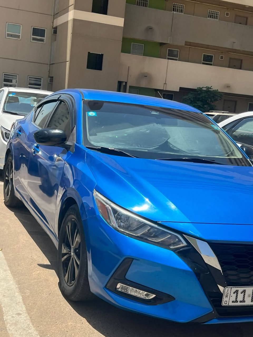 نيسان سنترا 2021 فئة SV
رقم بغداد باسمي مشروع وطني باسمي هزة جديدة
حادثها موضح بلصور جاملغ وباب بدون دواخل شاصي مكفول
ايرباك بردة فقط
( سونارها موجود ) 
محرك 2000
ماشية 73 الف
حجر بيئة و رادارات بلادية
موصفاتها :-
تشغيل عن بعد
بصمة تشغيل + بصمة ابواب + بصمة صندوق
رادارات امامي + جانبي + خلفي
رادار النقطة العمياء
تحديد مسار
حساسات خلفية
كامرة وشاشة كبيرة تدعم ابل كار بلي 
شادلها منظومة زنون عالي ناصي 
حساسات تاير
السيارة حدادية جديدة كاملة بيها ملاحظات بسيطة بلبدي
محرك وكير مكفولات + تبريد بلادي ثلج
السعر 120 وبيها مجال للشراي بعد المعاينة
للتواصل ***********
عنواني بغداد الاعظمية / سبع ابكار
