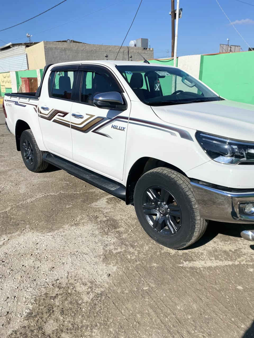 هايلكس 2021 ساز كفاله عامه ماشيه 140 الف
رقم بغداد بسمي السعر 300 وبيه مجال 

عنوان /صلاح الدين -الدجيل /***********
