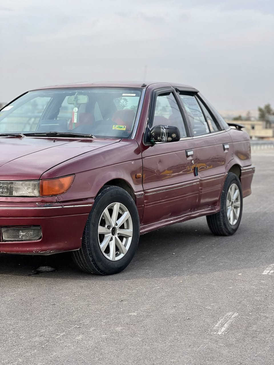 مستبوشي لانسر 1993
كير ومحرك شرط نشطه ترايك وين ماتريد
عينه وكلج جديد 
طخم امامي خلفي جديد 
اربع تايرات جدد 
ادامه لمنضومة البانزين جديد
بور ستيرن جديد
فول مواصفات بس گير عادي 
دوشمه الابواب والكشنات والسقف جديد 
شاشه تاب مع كامره مع اربع سماعات جديد 
كهربائياتها كامله شغاله 
رقم الماني سنويه جديده لغاية 2029 بأسمنه شرط الوكاله والتحويل 
***********

***********
