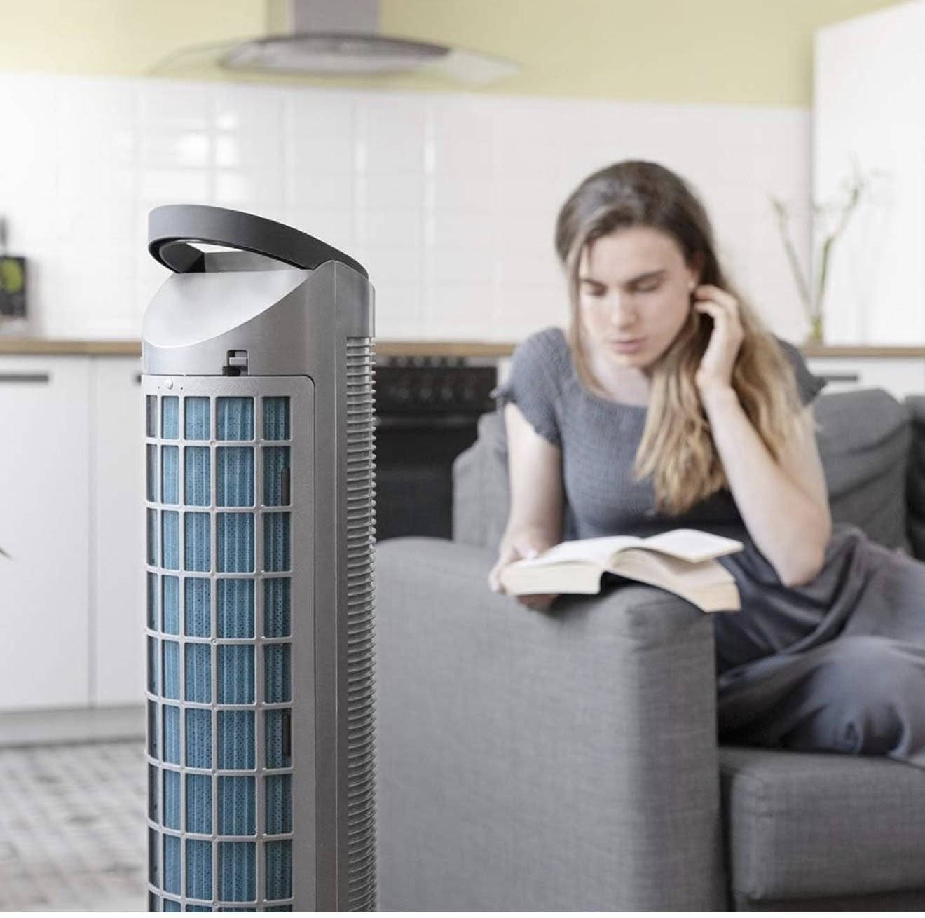 متوفر من امازون ماركة cecotec  الاسبانية 💐
🌸مبردة او مروحة عامودية دوارة 🌸

مكيف هواء ذكي من سيكوتيك، 
طراز EnergySilence 2000، بقدرة 60 واط، 
وخزان قابل للإزالة سعة 2 لتر، 
و3 سرعات، 
و3 مستويات مع خاصية التذبذب، 
ومؤقت، وتحكم باللمس،

جديدة👍
السعر ٥٠ الف💐


**إذا كنت صاحب هذا الإعلان وتريد حذفه لأي سبب، رجاءا أرسل رسالة إلى الدعم الفني**