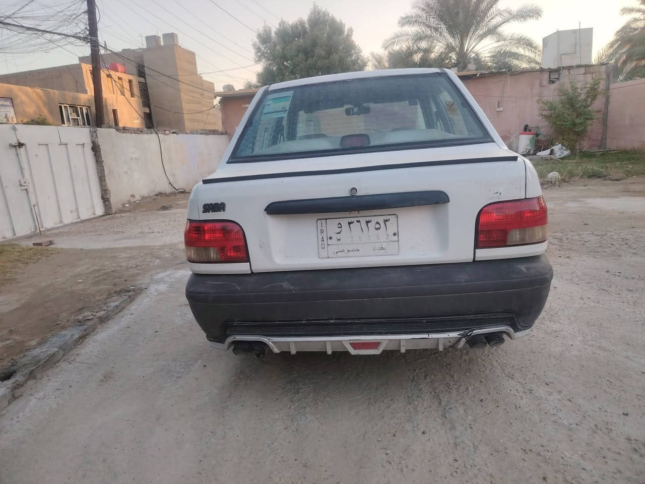 السلام عليكم سياره سايبه للبيع 2009 سياره كفاله عامه راكان بغداد حي العدل سياره جديدها السعر 32 وبيها مجال جيرو مكينه كفاله*********** قشرها حلو سياره كفاله عامه
