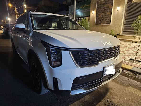 السلام عليكم للبيع كيا سورنتو 2025 كامل مواصفات عدا البنوراما 6 سلندر برادات جنطه كهرباء ماشيه 12 الف كفاله عامه من الشخط مستلمه زيرو رقم اربيل السعر 327 للستفسار الاتصال ***********
