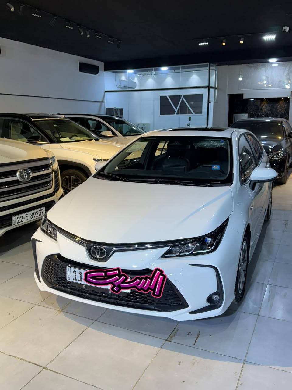 كورلا 2025 شكل الخليجي فول موصفات.                            كفاله عامه لا شخط ولا رصعه ماشيه الف 1k رقم بغداد ومكانها بغداد زيونه ***********
