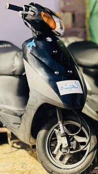 ماطور للبيع سازوكي ياباني سرعة 60 بانزين (احسن من ما تأخذ لابنك عالشحن...