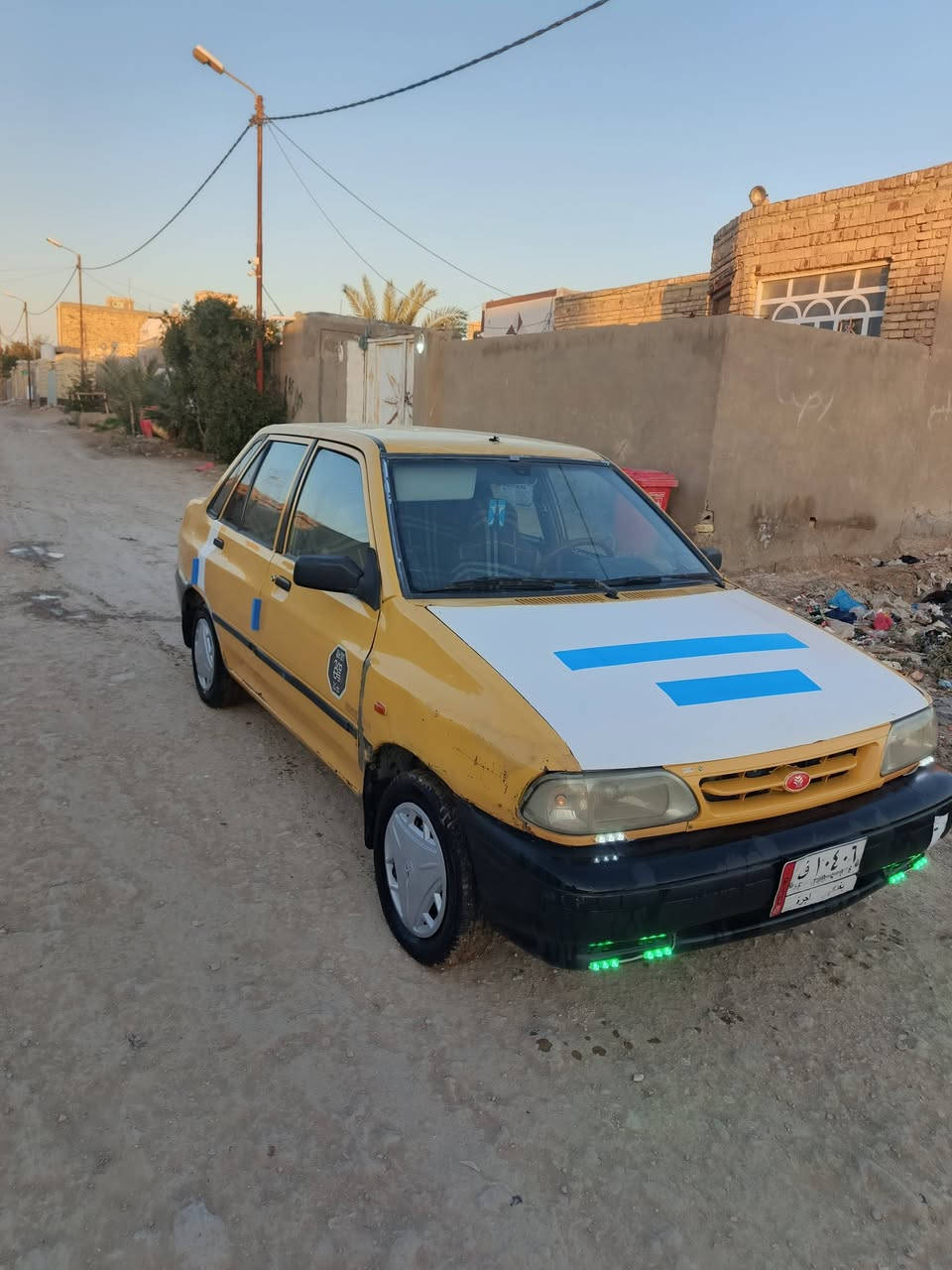 السلام عليكم سايبه للبيع ١١رقم بغداد مالك بل نجف مشروع وطني مداور بل نجف مكفوله من الضربه كيرو محرك وحداديه شرط شواصي جدد كهربايات كله شغاله السياره جديده وجاهزه ماتخسر عليه ربع مكان السياره بل نجف ‏‪السعر 20 و بيه مجال الرقم ***********
