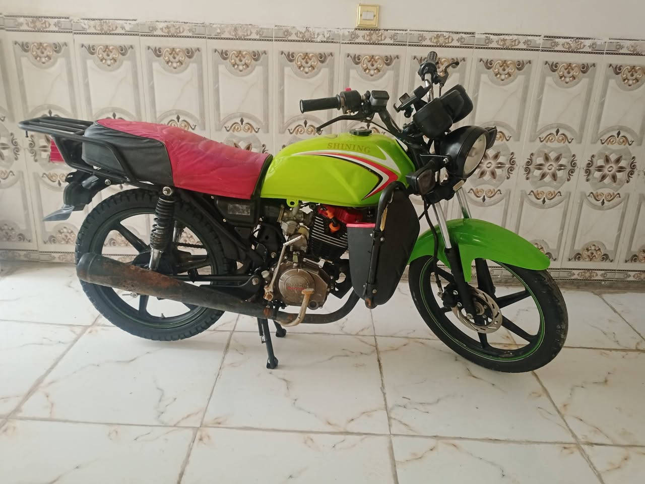 السلام عليكم دراجه سونيك موديل 2024 دراجه كلها شغاله مكان بغداد السعر 600.  ***********
