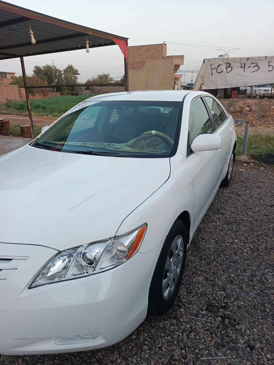 سلام عليكم نعيد نشر سبب الوعود الكاذبة
كامري 2008 وارد امريكي سنوية هزة جديد رقم صلاح الدين امريكي 
محرك مصار شهر من شديتة  بعده دهن شركة 
كلشي مرفق بصورة سعر 95 $وبيها مجال 
*********** مراوس حسب القناعة
